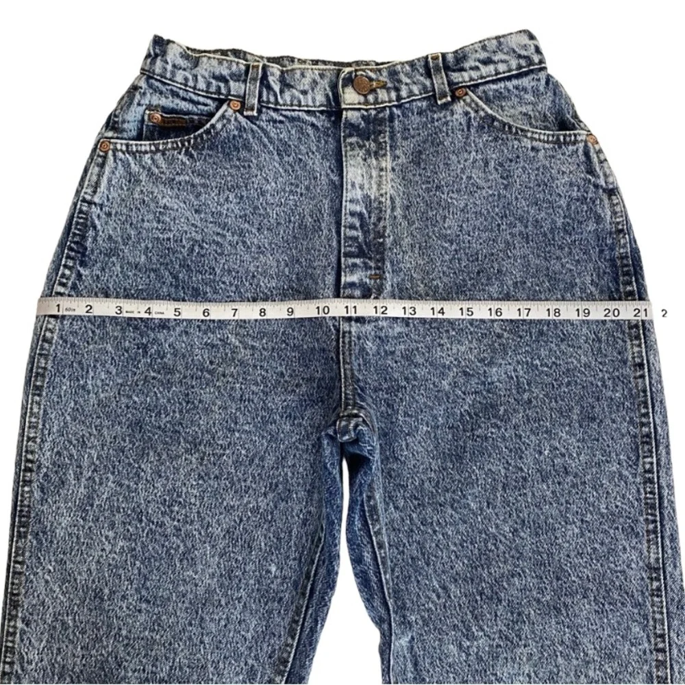 🚫SOLD🚫 Vintage Lee Acid Wash High Waist Mom Jeans Size 16 - Picture 8 of 14